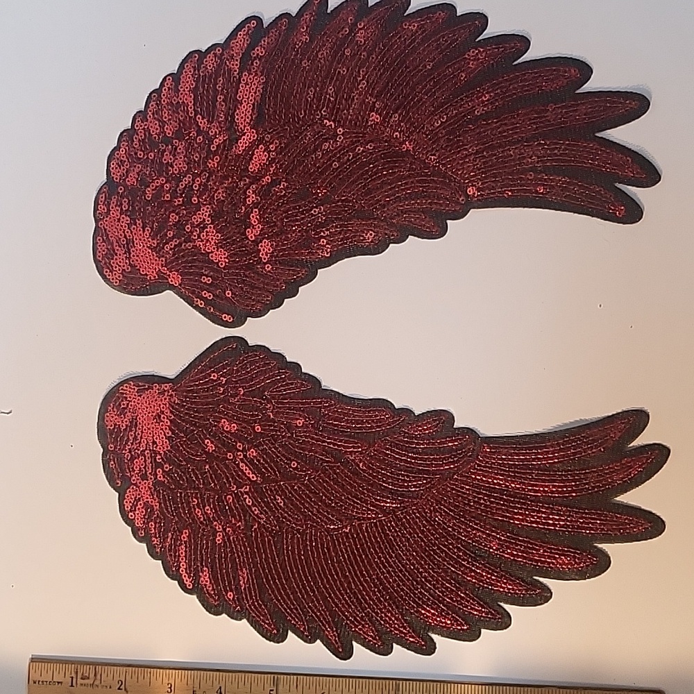 RED IRON on patch 11 1/2 in.